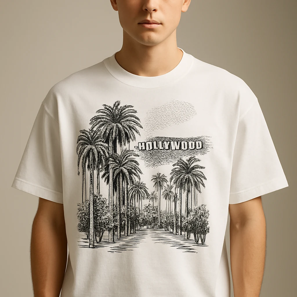 חולצת Hollywood