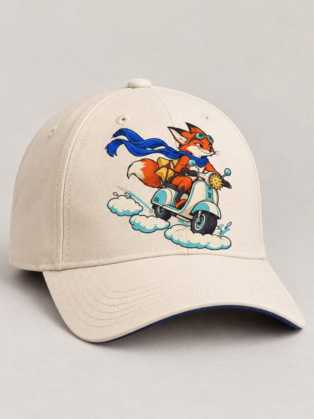 כובע Cloud Courier — קרם